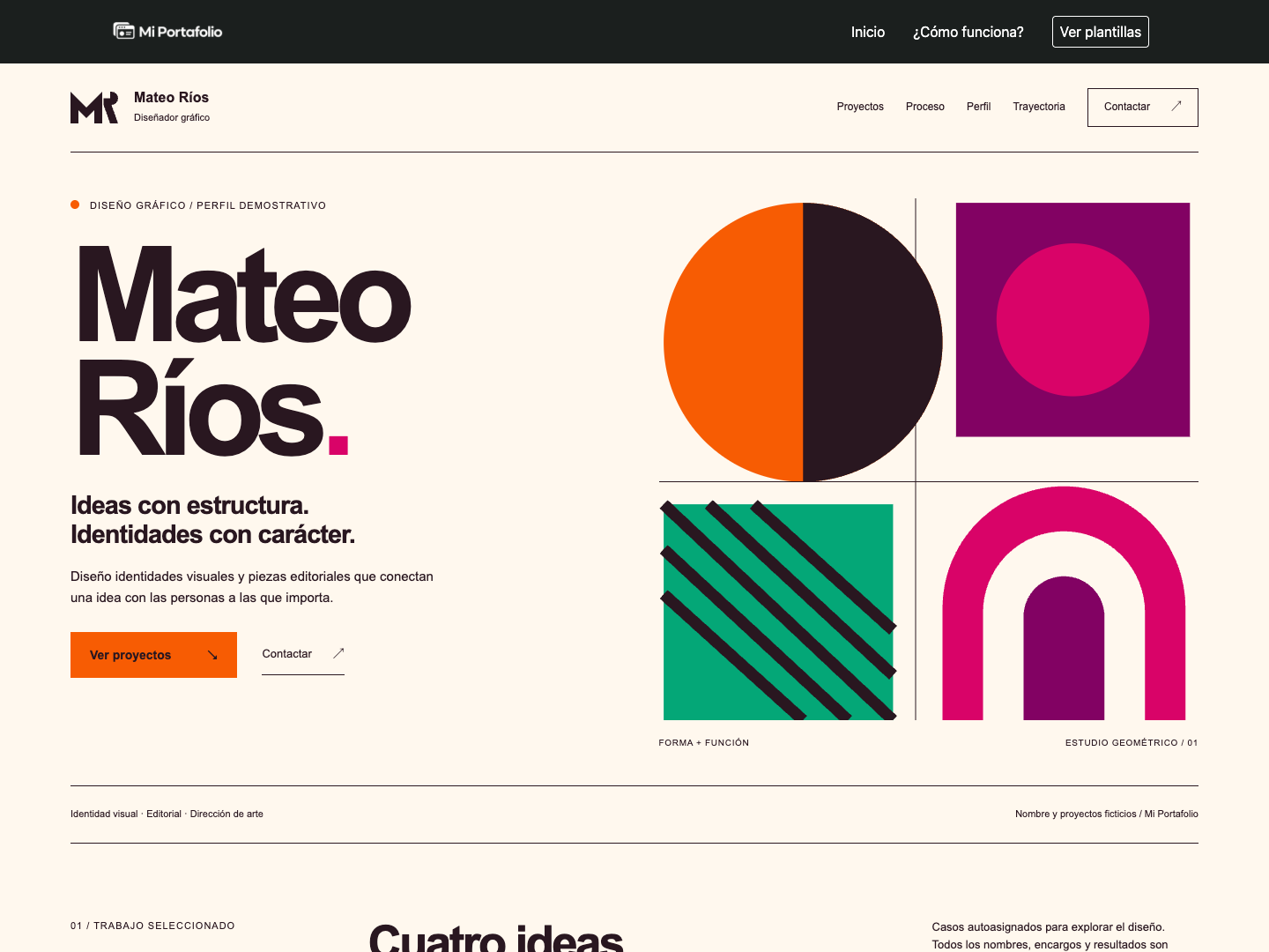 Previsualización de Diseño gráfico Bauhaus