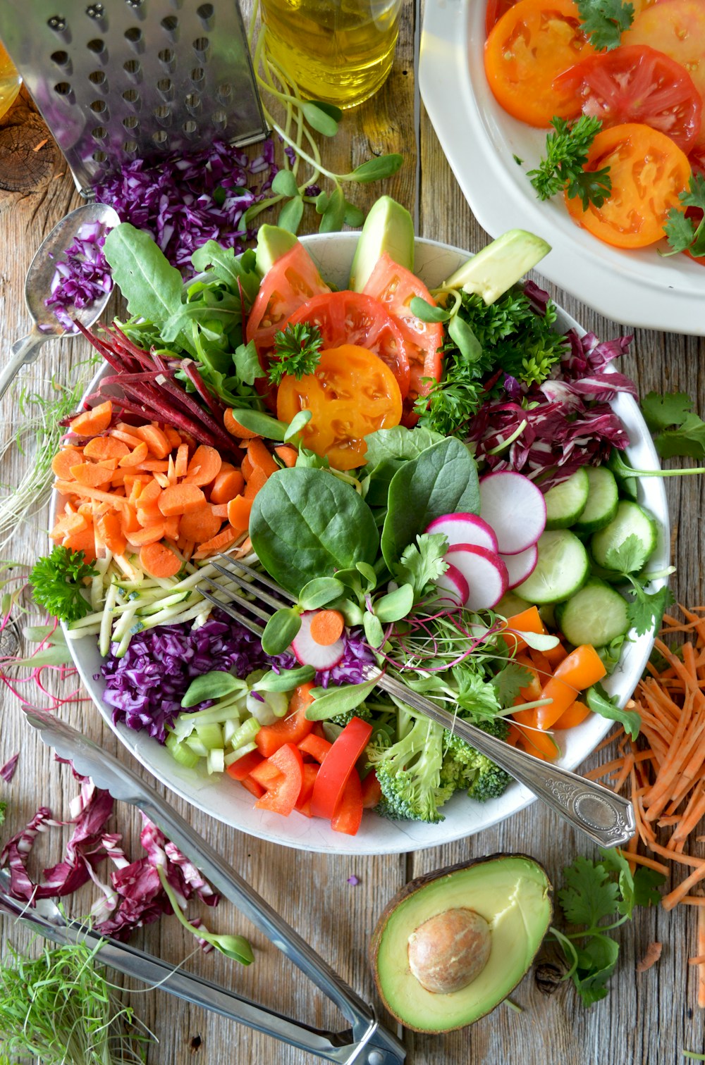 Fotografía de alimentos para el proyecto de muestra Entre ingredientes